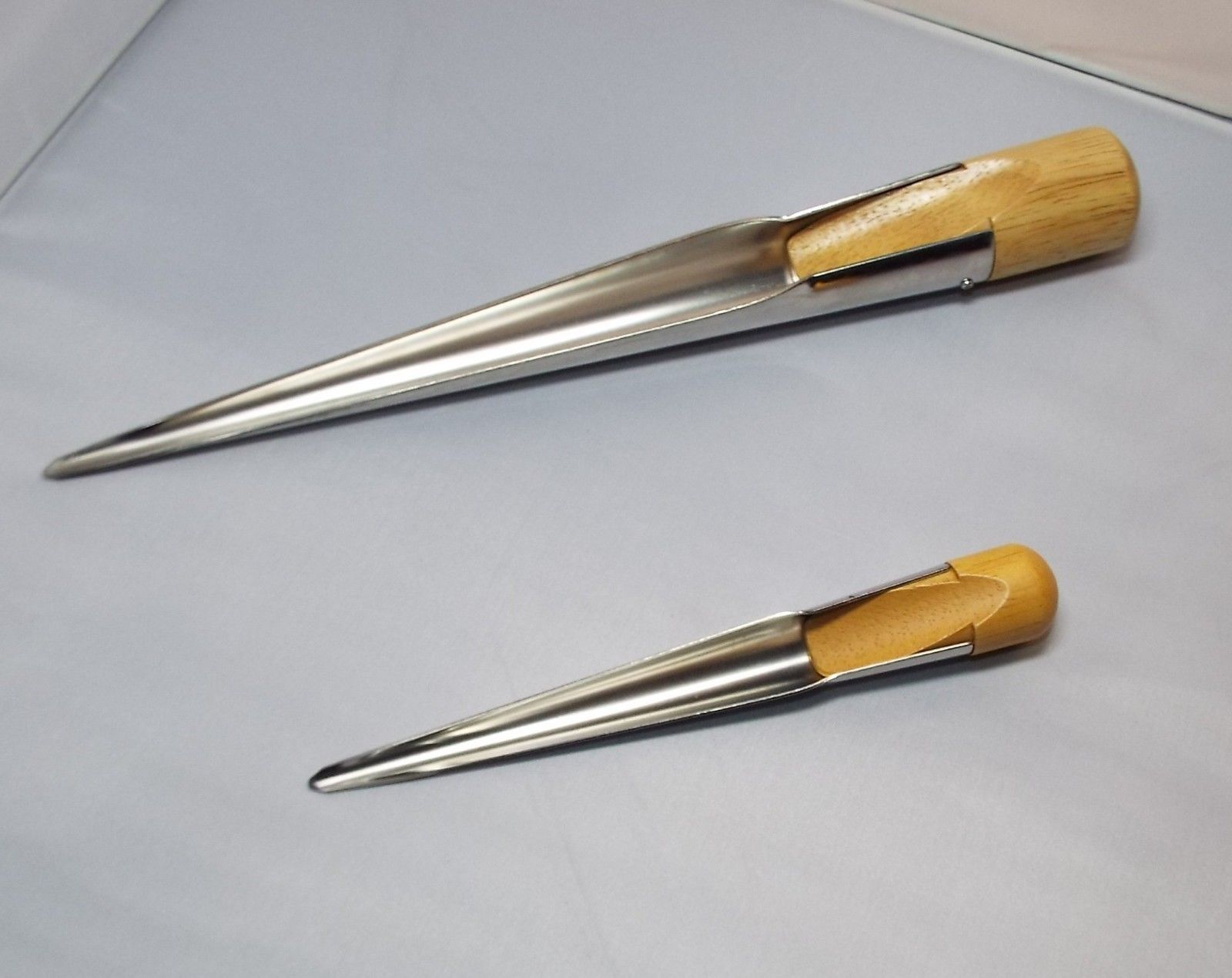 Stainless Steel 280mm Swedish Fid Tool With Wooden Top Ideal for Rope